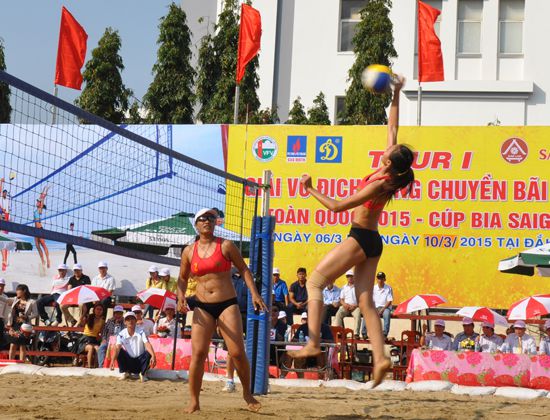 Đội bóng chuyền bãi biển