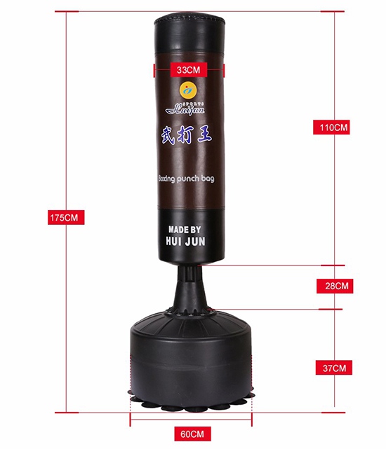 Kích thước trụ đấm bốc HuiJun HJ-G070