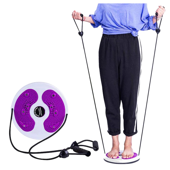 Đĩa xoay eo có dây đàn hồi