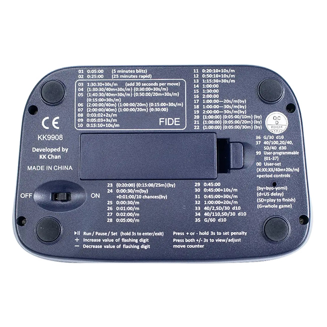 Đồng hồ thi đấu cờ vua Leap KK9908