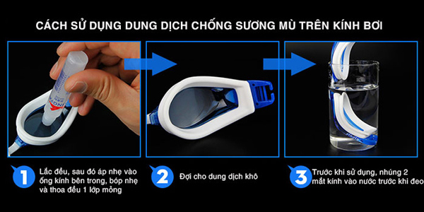 Dung dịch chống mờ kính bơi View