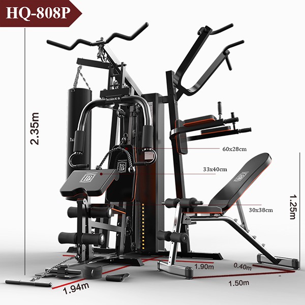 Kích thước của giàn tạ HQ-808P