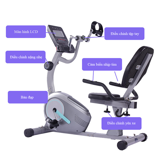 Xe đạp phục hồi chức năng BC-51023