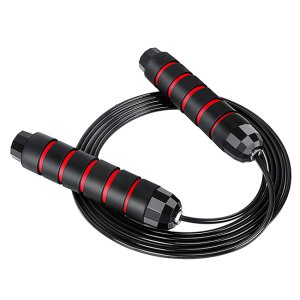 Dây nhảy thể dục lõi cáp kèm tạ