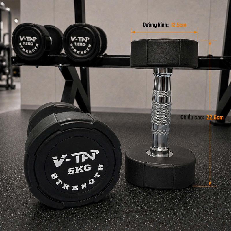 Tạ tay V-TAP V-DU 5Kg