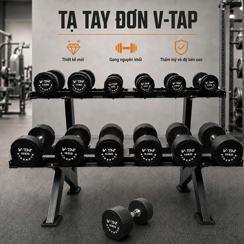 Bộ tạ tay V-TAP V-DU